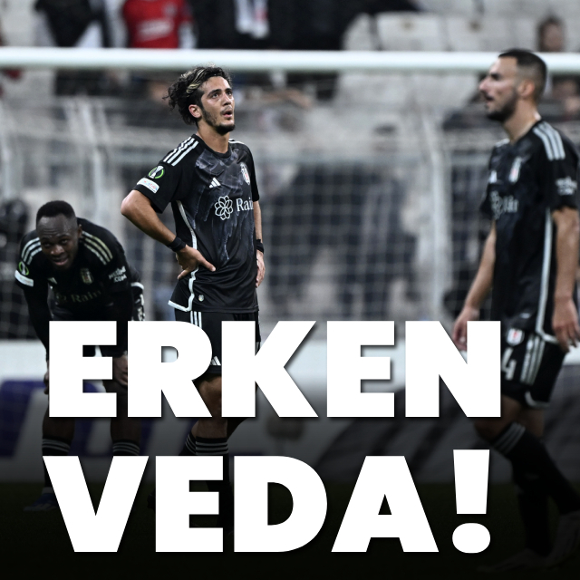 Beşiktaş, Avrupa'ya veda etti