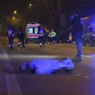 Takla atan otomobilden fırlayan kadın öldü!