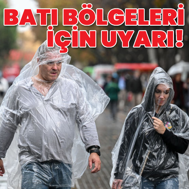 Şiddetli yağış ve rüzgar etkili oluyor!