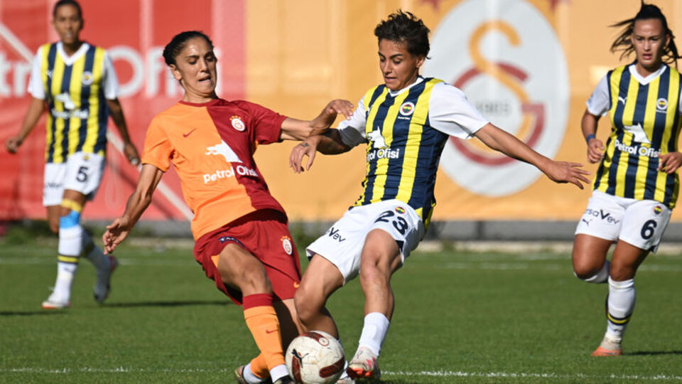 Kadınlar derbisinde zafer Galatasaray'ın!