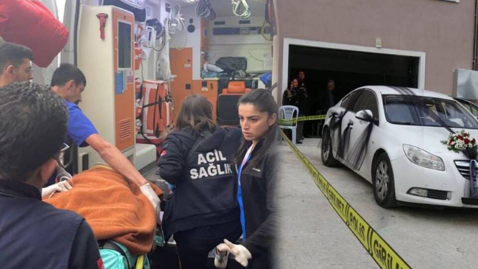 Maganda damat arkadaşını vurdu!