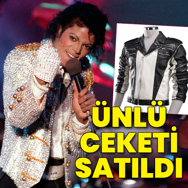 Ünlü ceketi satıldı