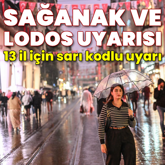 Yağmur ve lodos uyarısı! Bu iller dikkat