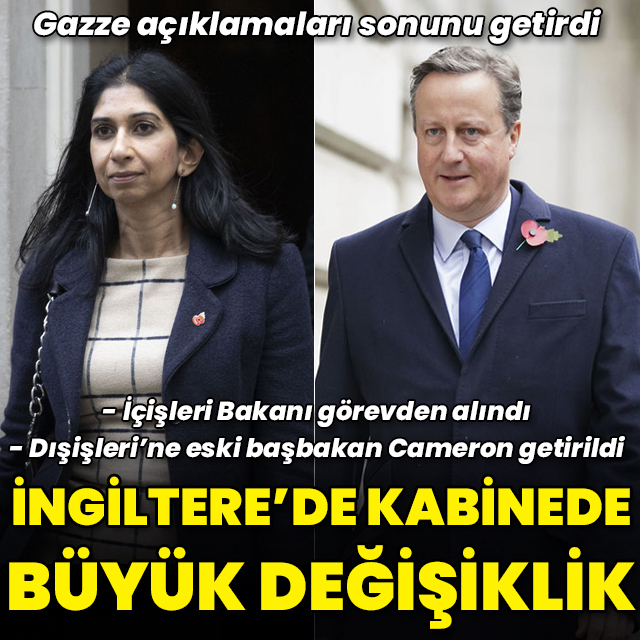 İngiltere'de kabinede şok!