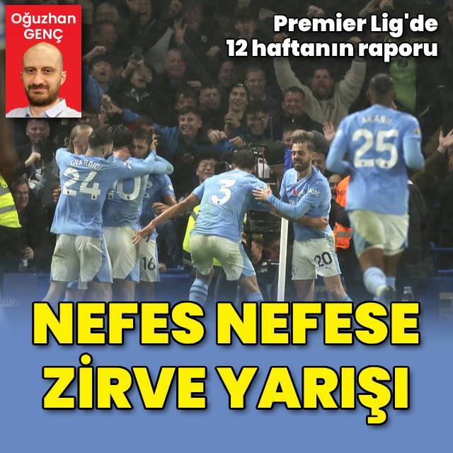 Premier Lig'de nefes nefese yarış!