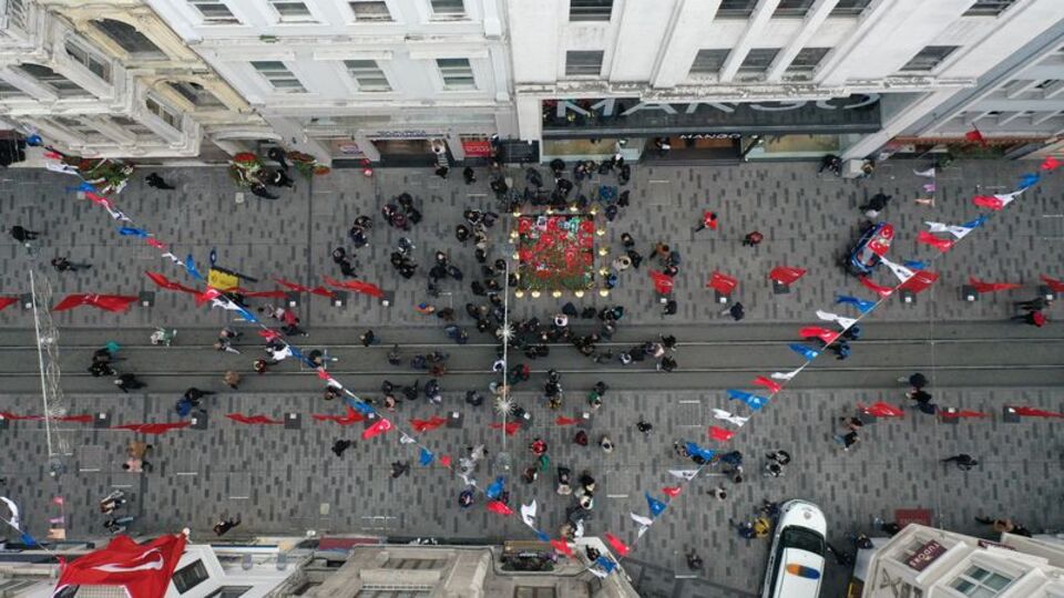 İstiklal Caddesi'ndeki saldırıda 6 tahliye
