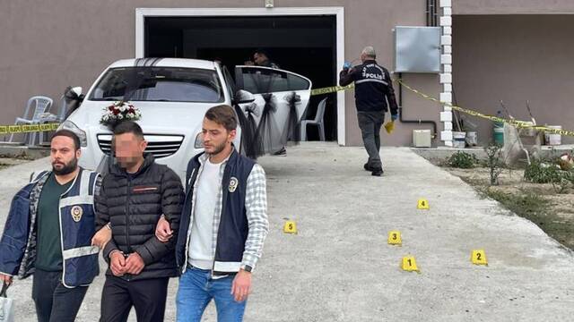 Maganda damat tutuklandı!