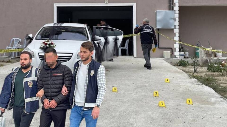 Maganda damat tutuklandı!