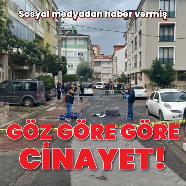 Göz göre gelen cinayet! Sosyal medyadan paylaşmış...