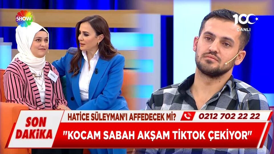 Canlı yayında yüzleşti