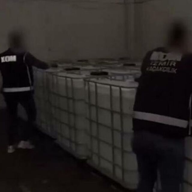 İzmir'de sahte alkole 4 tutuklama