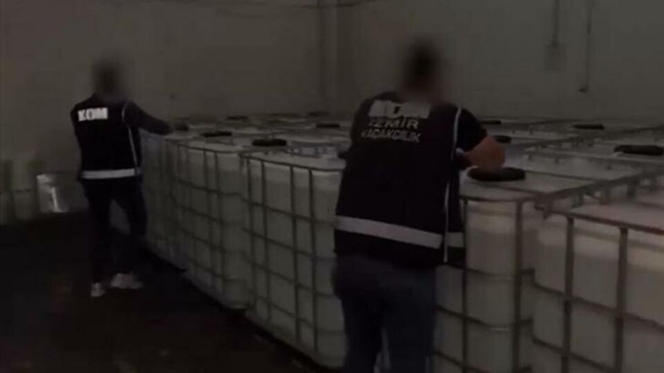 İzmir'de sahte alkole 4 tutuklama