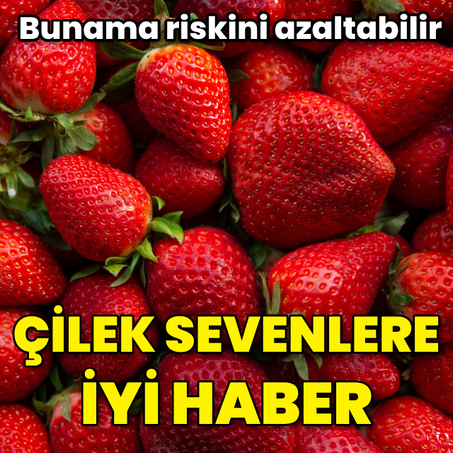 Çilek sevenlere iyi haber!
