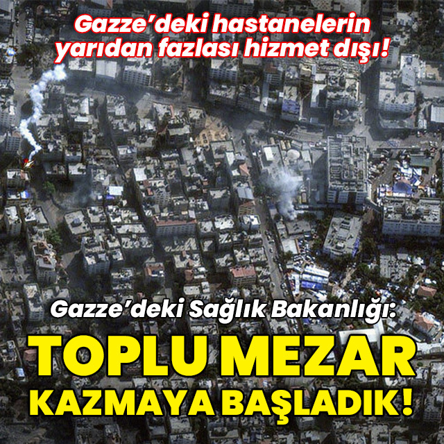 Hastanelerin yarıdan fazlası hizmet dışı! "Toplu mezar kazmaya başladık"