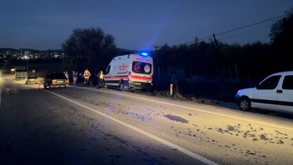 Motosiklet dereye uçtu, sürücü öldü