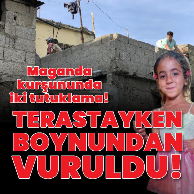Terasta öldüren maganda kurşununda iki tutuklama!