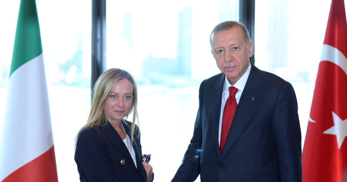 Breaking news: President Erdogan met with Italian Prime Minister Meloni