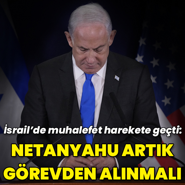 İsrail'de muhalefet harekete geçti