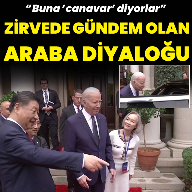 Biden ve Jinping'in araba diyaloğu gündem oldu