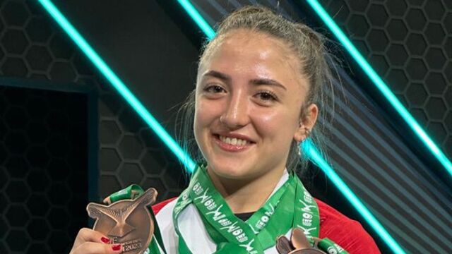 Gençlerde dünya şampiyonu oldu!