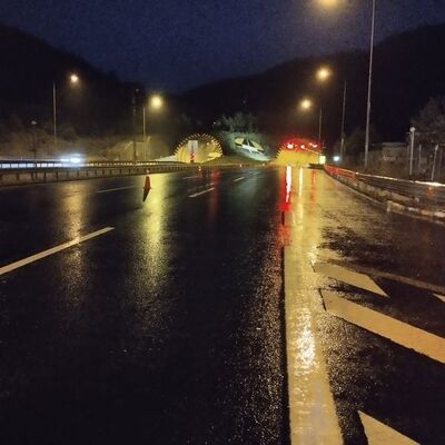 Bolu Dağı Tüneli İstanbul yönü trafiğe kapatıldı