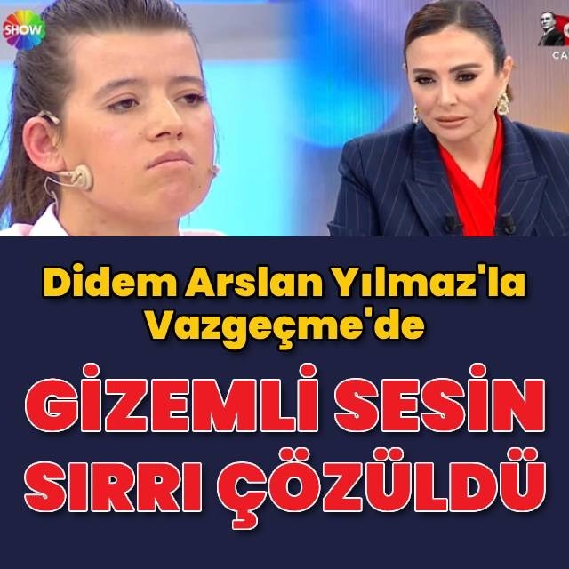 Gizemli sesin sırrı çözüldü
