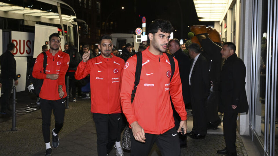 A Milli Takım, Berlin'e geldi