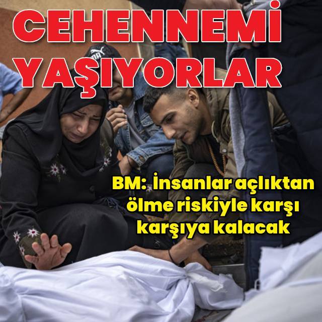 BM'den İsrail'e: Üzüntüyle karşılıyoruz