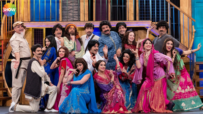 'Güldür Güldür Show' oyuncularından Hint dansı performansı