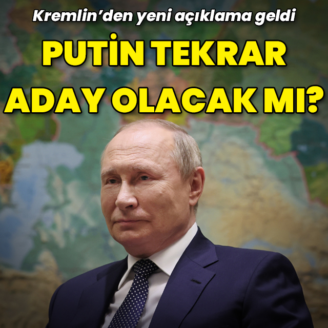 Putin yeniden aday olacak mı? Kremlin'den açıklama