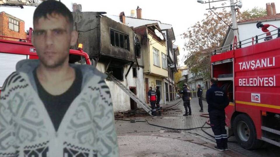 Ahşap evdeki yangın can aldı