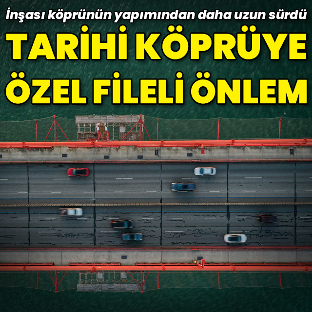Golden Gate Köprüsü'ne özel file sistemi