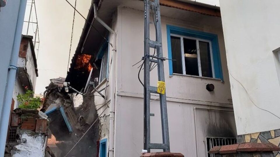 Korkunç olay! Isıtıcıdan çıktı! Alevler bebeği aldı!