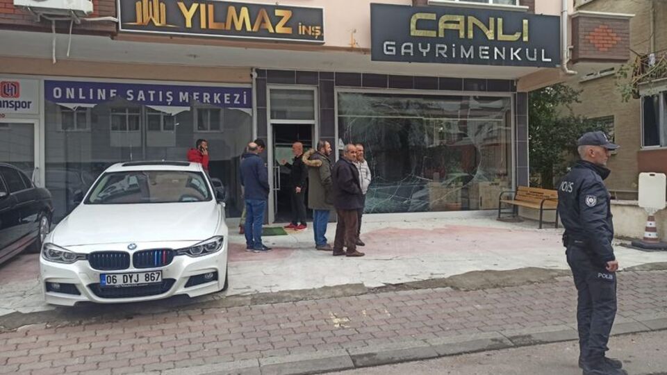 Tadilat sırasında patlama meydana geldi!