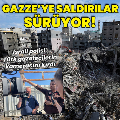 Gazze'ye saldırılar sürüyor!