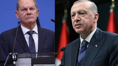 Cumhurbaşkanı Erdoğan ve Almanya Başbakanı Scholz'dan açıklamalar