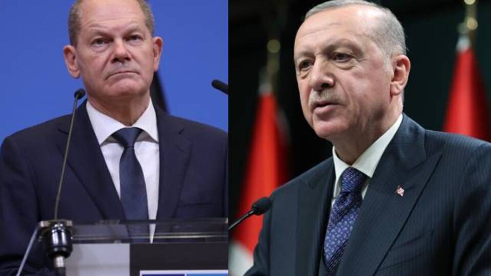 Cumhurbaşkanı Erdoğan ve Almanya Başbakanı Scholz'dan açıklamalar