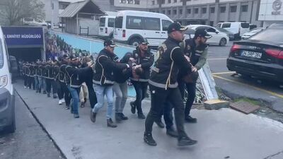 Sarallar örgüt üyesi 14 kişi tutuklandı