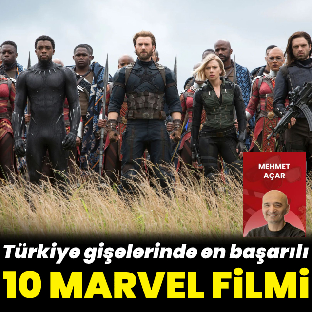 Türkiye'de en başarılı 10 Marvel filmi