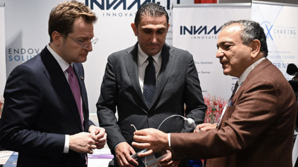 New York'ta Türkiye'de geliştirilen "çok katmanlı stent" tanıtıldı