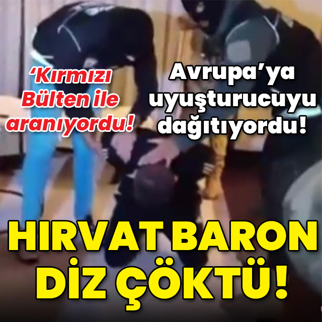 Hırvat baron İstanbul'da diz çöktü!