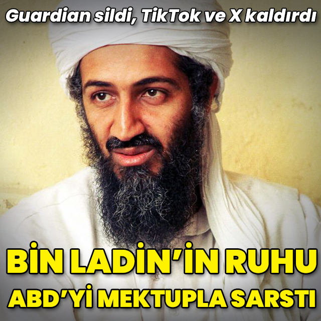 Bin Ladin'in mektubu ABD'yi sarstı