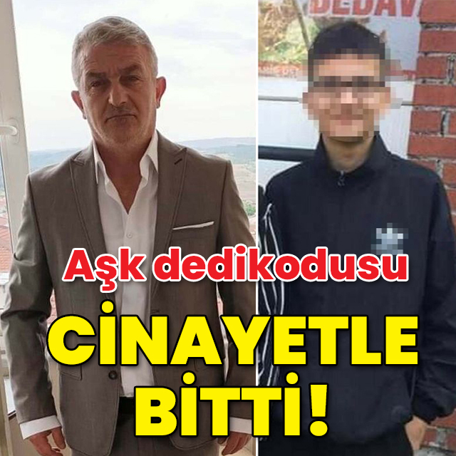 Aşk dedikodusu cinayetle bitti!
