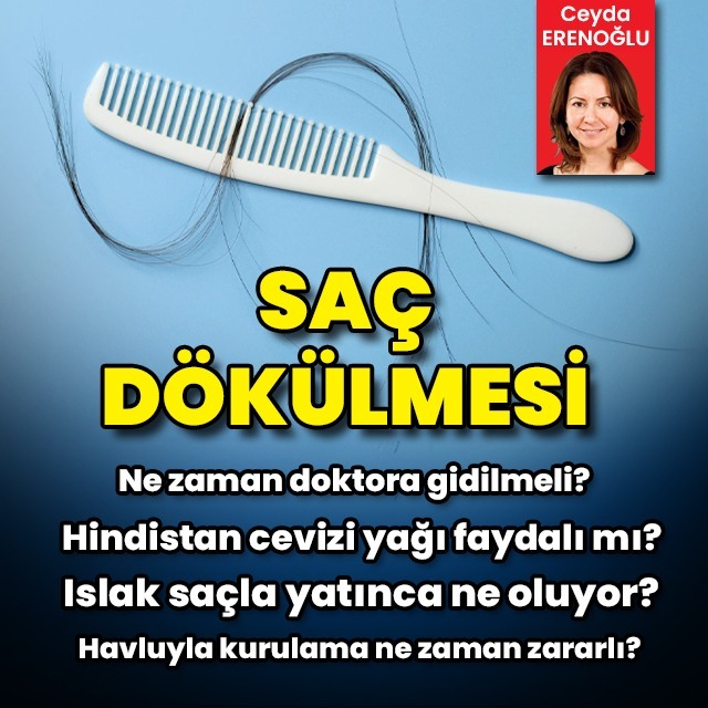 Saç dökülmesinde ne zaman doktora gidilmeli? Hindistan cevizi yağı faydalı mı?