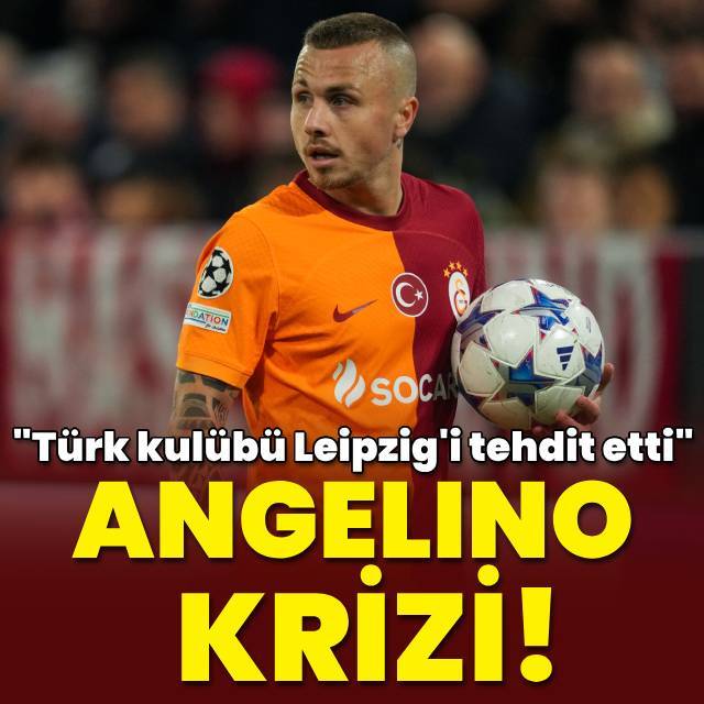 Galatasaray'da Angelino krizi!