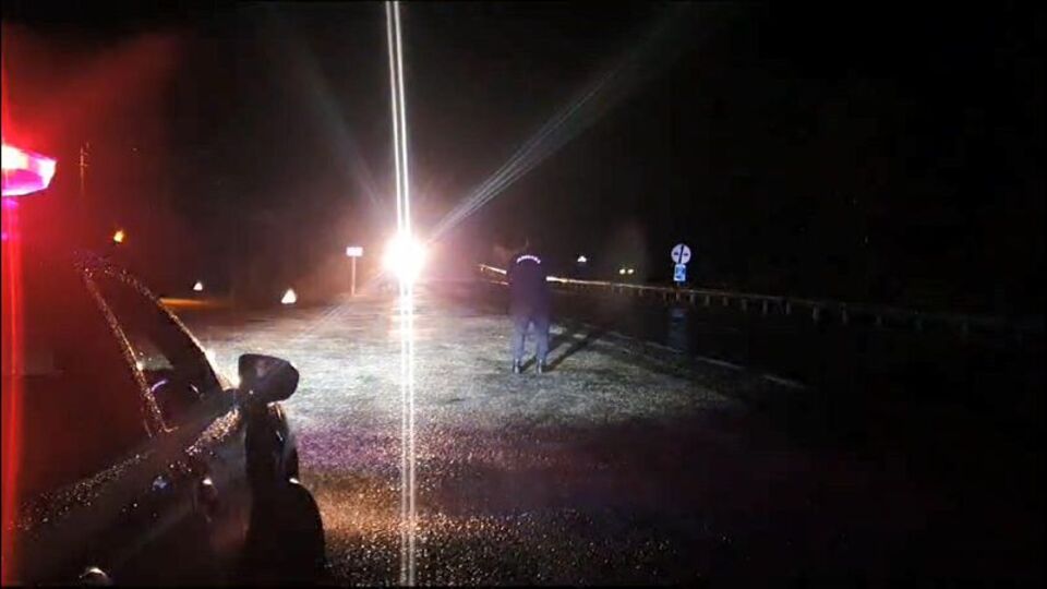 Ağır tonajlı araçlara kapatıldı