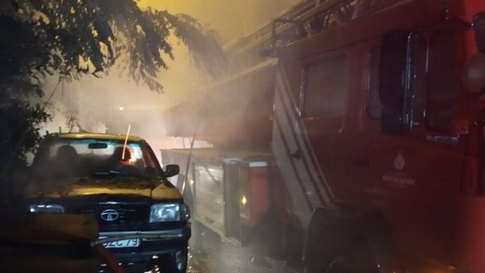İstanbul Beykoz'da yangın
