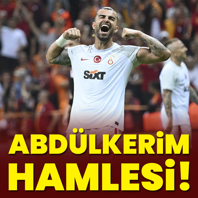 Abdülkerim hamlesi!