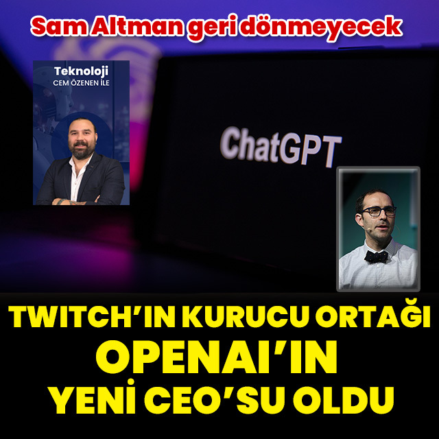CEO belli oldu, Altman geri dönmeyecek