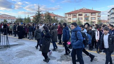 Ara tatil sonrası ilk ders zili çaldı